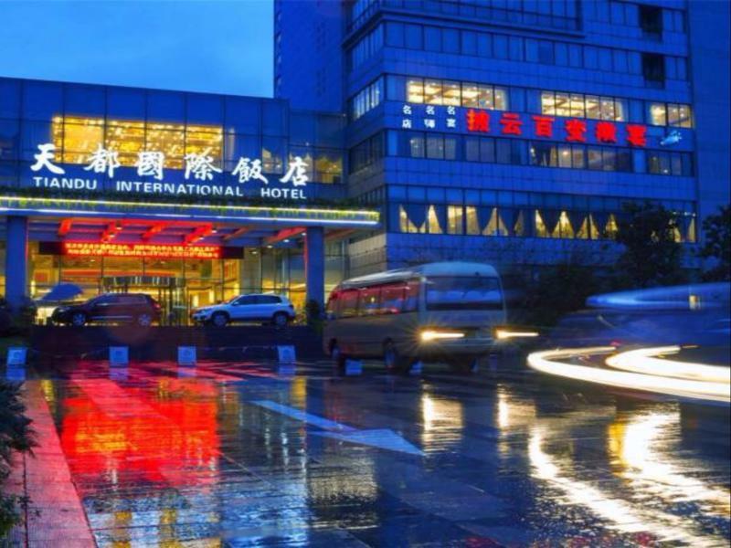 Huangshan Tiandu International Hotel Exterior foto